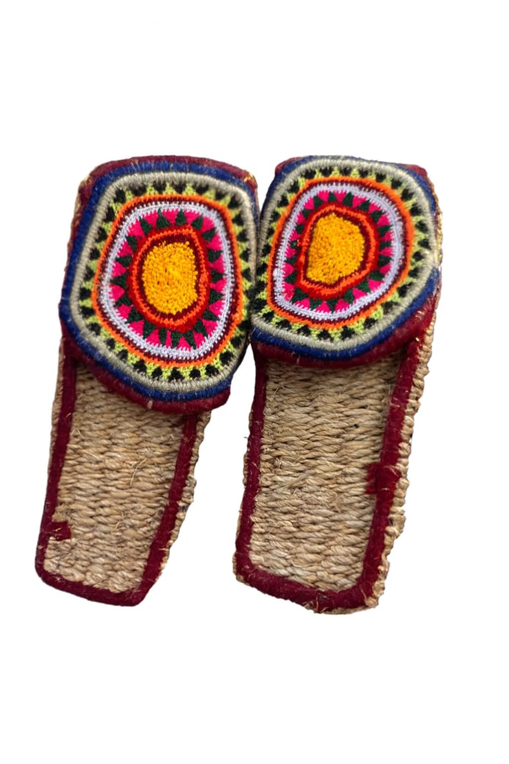 Himalayan Firefly Handmade Himalayan Poole Footwear | Heritage Himachal Woolen Shoes | Eco-Friendly Sustainable Mountain Style Slip-On Comfort | Lightweight Indoor Outdoor Wear | Multicolor