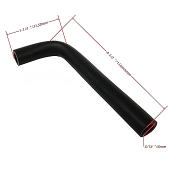 ぱんや Amazon.com: Sellerocity Breather Tube Hose Compatible With
