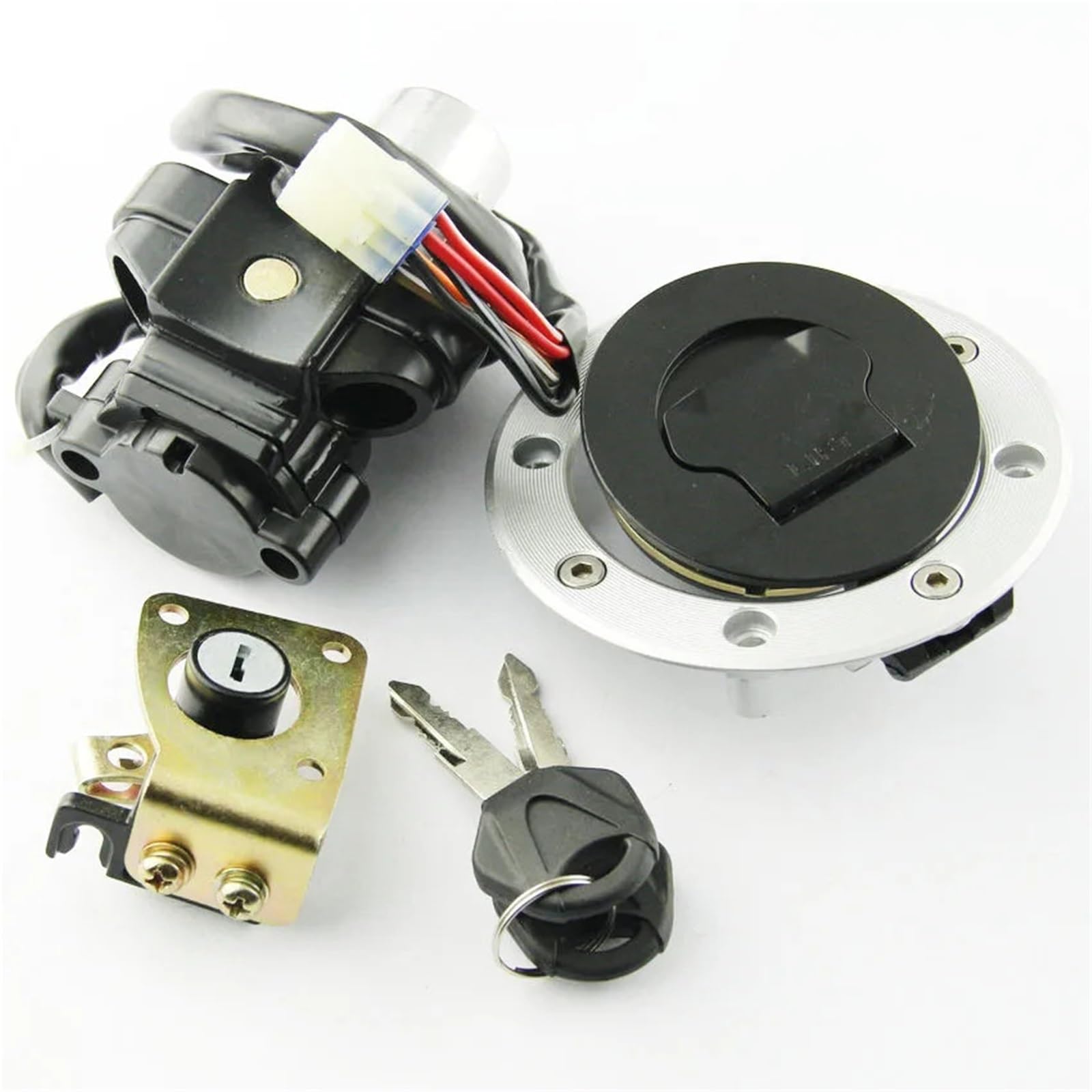 Interruptor de Control de Encendido Para GSX400 FSV/FSK1 TL1000R TL1000S GSX750 GSX600 GSX1200 GSXR600 GSXR750 Juego Interruptor Bloqueo Llave Encendido