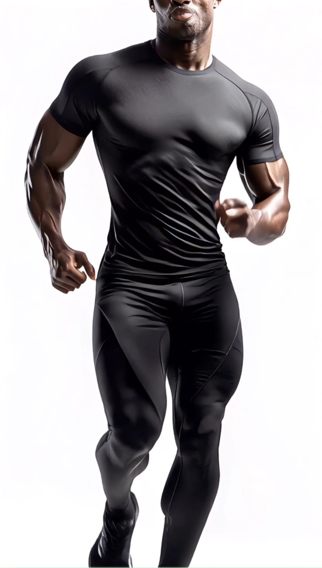 Audoc Compression Shirt Men 3 Pack Long Sleeve Base Layer Tops