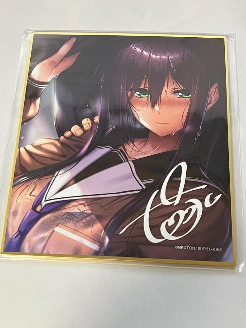 イベントグッズ」 アマカノ2+ 氷見山玲 2 ミニ色紙 あざらしそふと ピロ水