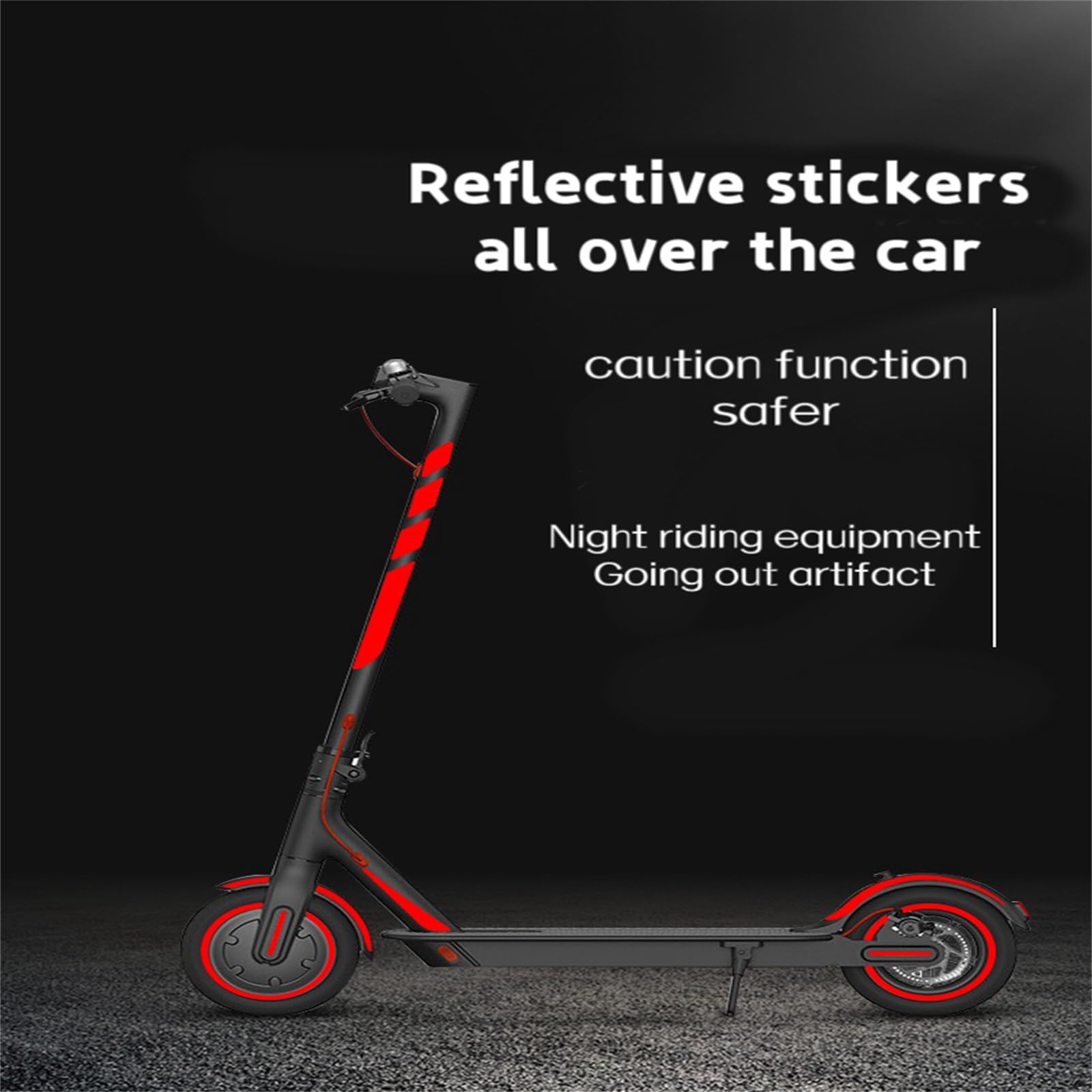 Réflecteur trottinette électrique