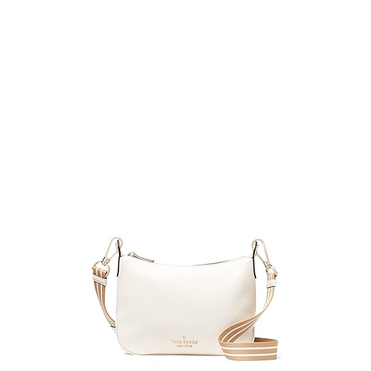 Kate Spade Rosie Leather Small Crossbody Bag Purse Handbag (Parchment)