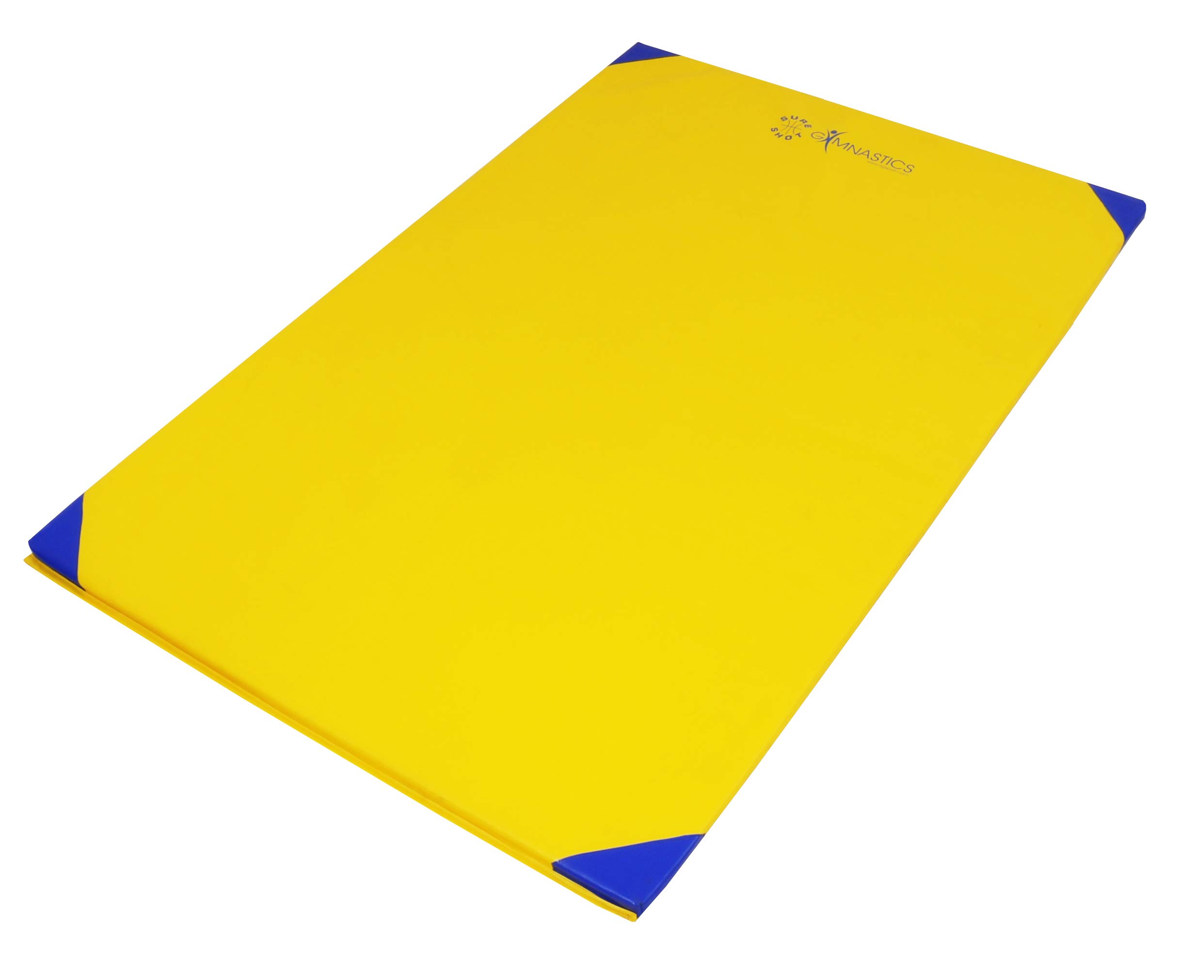 Sure Shot Yellow Lightweight Exercise Mat 6 X 4, 6ft x 4ft x 2.5cm