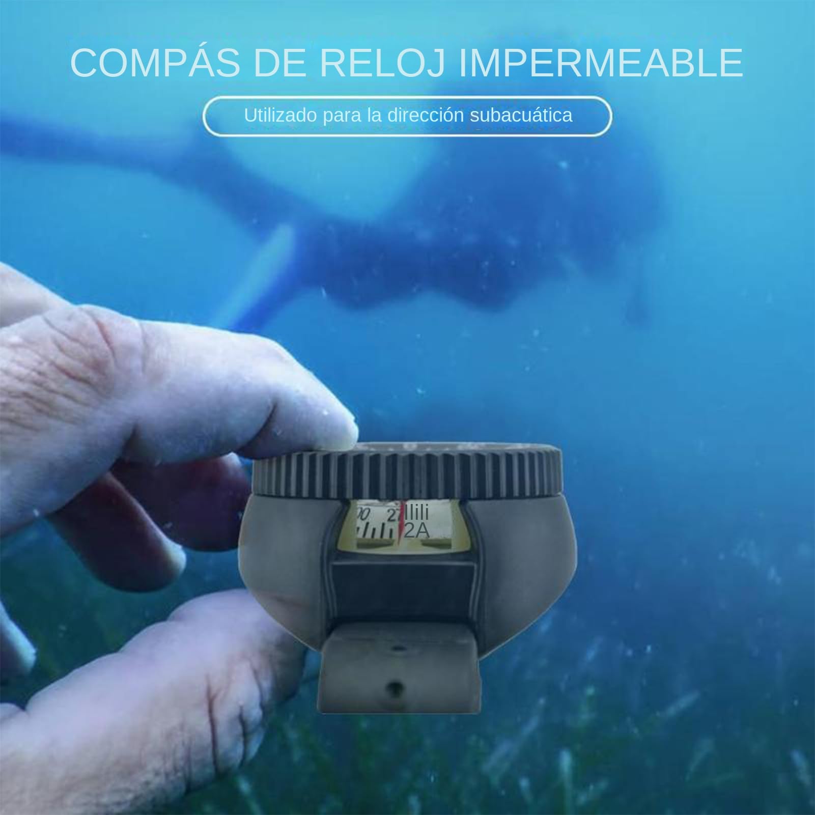 Reloj Brújula Herramienta de Navegación Marina