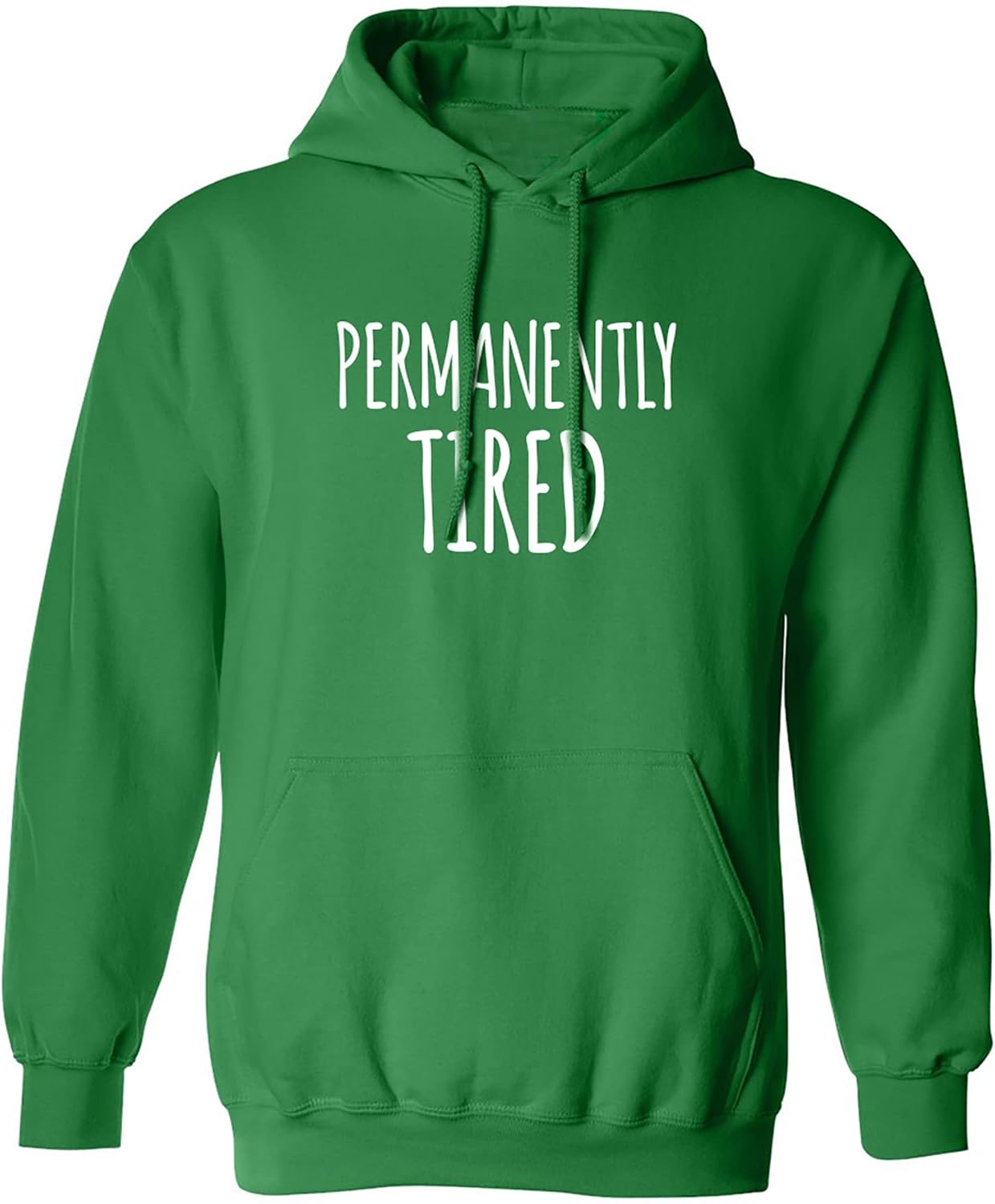 zerogravitee Permanently Tired Adult Hooded Sweatshirt