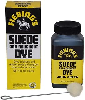 4 Oz. Suede Dye Aqua Green By Fiebing