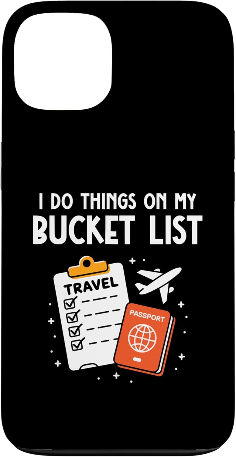 I Do Things On My Bucket List World Traveler Passport...