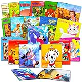 18 Bulk Books for Kids Toddlers - Assortment Includes 18 Disney Books Bedtime Stories, Hardcover (No Duplicates)