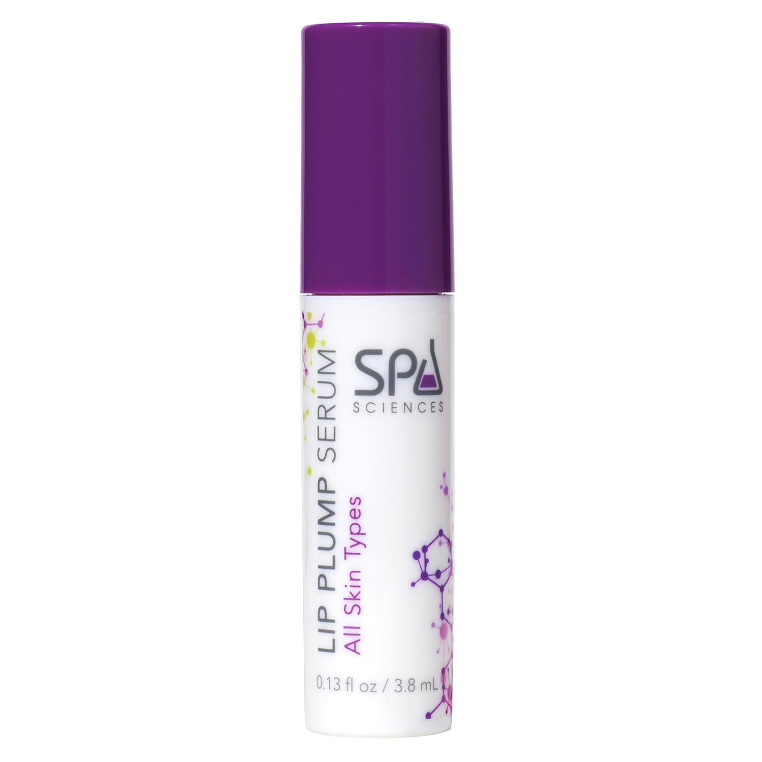 Spa Sciences - Lip Plump Serum - Made in the USA - With Collagen, Ceramides & Hyaluronic Acid - Condition, Nourish, Plump - Vegan - For All Skin Types - 0.13oz