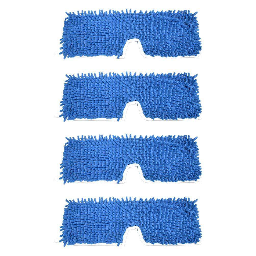 Tampons de balai plats interchangeables lavables pour un nettoyage optimal