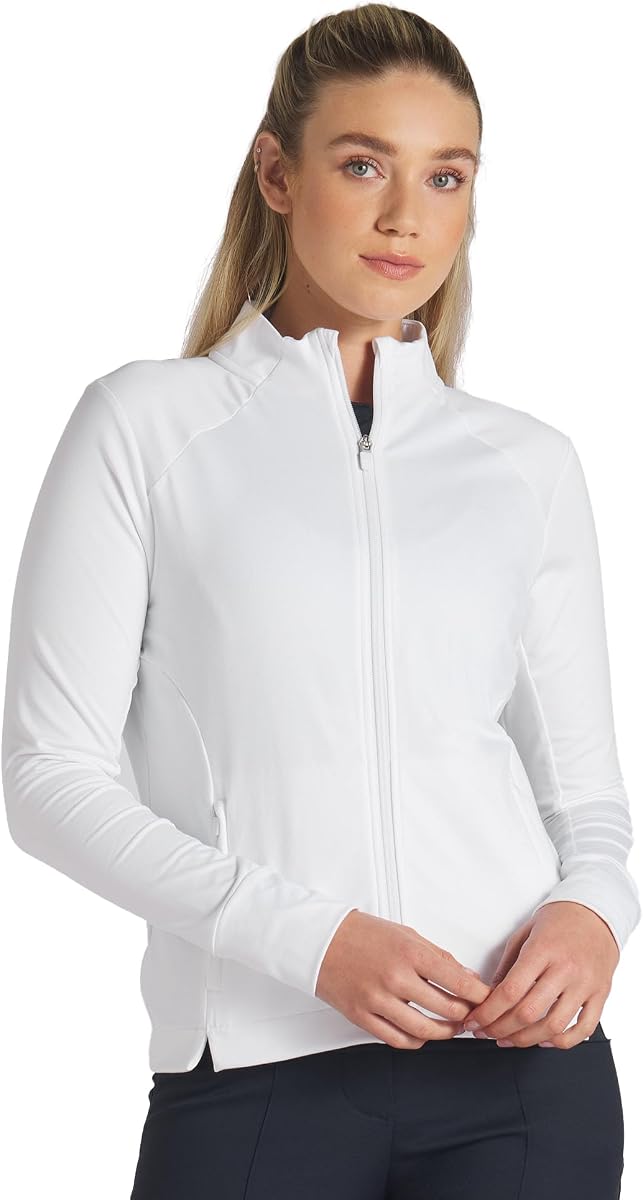PUMA Women's Cloudspun Heather Full Zip Jacket