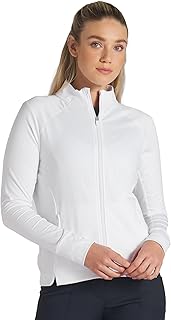 PUMA womens Cloudspun Heather Full Zip Jacket