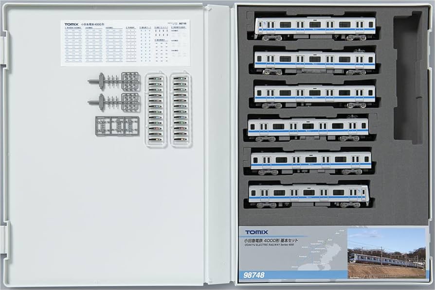 Nゲージ TOMIX  98748  小田急　4000形　基本セット 小田急電鉄 4000形基本セット｜製品情報｜製品検索｜鉄道模型