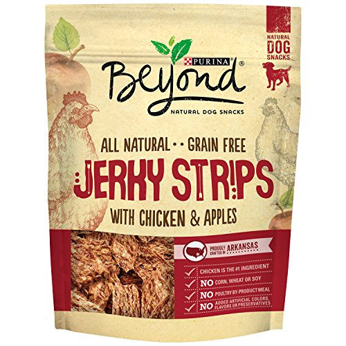 Purina Beyond Jerky Strips With Chicken & Apples Dog Treats - 9 oz. Pouch