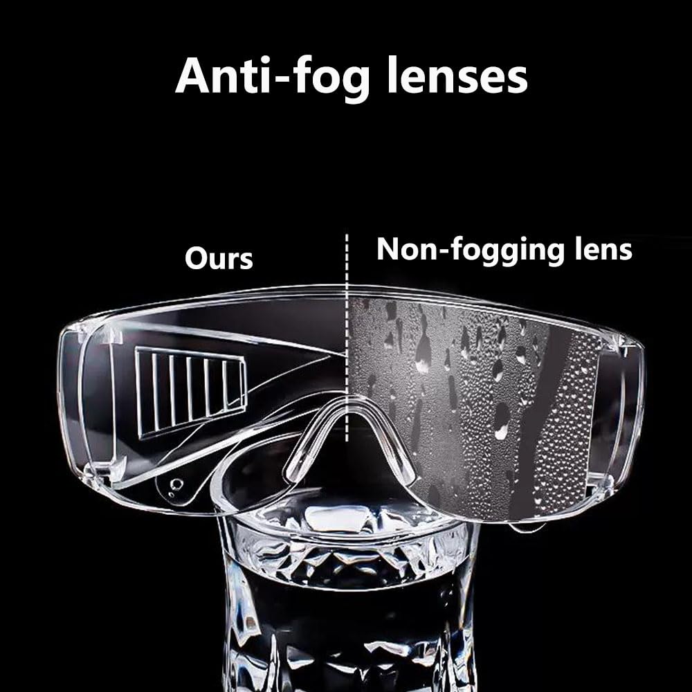 Gafas de ciencia para niños, gafas de seguridad resistentes a los arañazos, resistentes a los impactos, gafas de laboratorio ligeras para niños