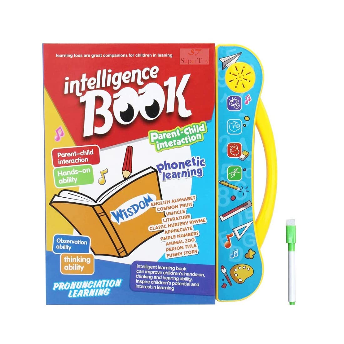 See full amazon price history chart for PANCIKAA Interactive Children Alphabet Numbers Electronic Book - Musical Activities English Educational Phonetic E-Learning Notebook for 3 + Year Kids PANCIKAA Interactive Children Alphabet Numbers Electronic Book - Musical Activities English Educational Phonetic E-Learning Notebook for 3 + Year Kids (B09MLNGH1W) Amazon Price History, Amazon Price Tracker
