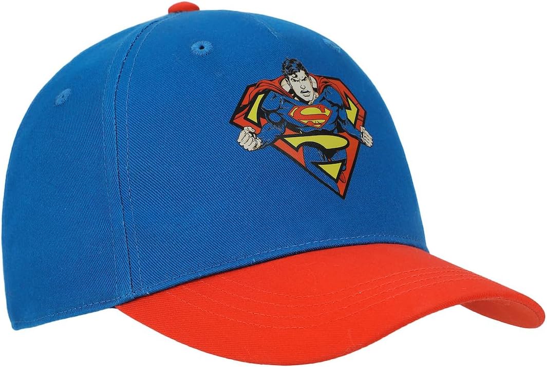 Bioworld Superman Youth Adjustable Baseball Cap - Image 3