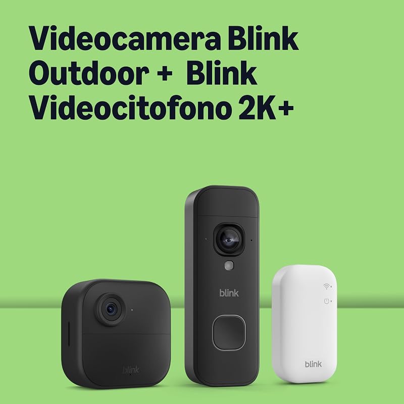 Blink Outdoor 4 + Videocitofono 2K+