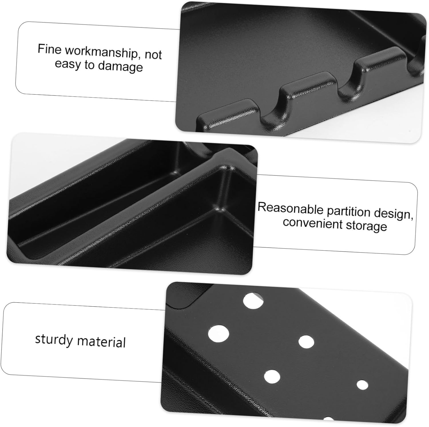 Hair Clipper Barber Station Organizer Large Capacity Storage Box for Scissors Clips Hair Tools