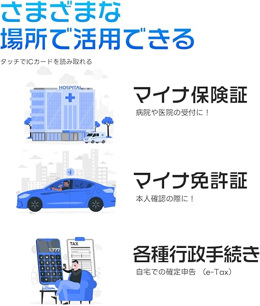 日本の中小企業 MSL FORCE ICカードリーダライタ マイナンバー対応 確定申告 USB接続型 設置不要 Windows Mac OS対応 日本語説明書付き scr305-1 ICカードのみ対応 単品 - 5