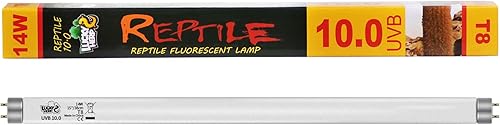 Miniatura 10 de LUCKY HERP 15inch 14W T8 UVB 5.0 Reptile Light, UVA UVB Bulb, lámpara fluorescente para reptiles anfibios