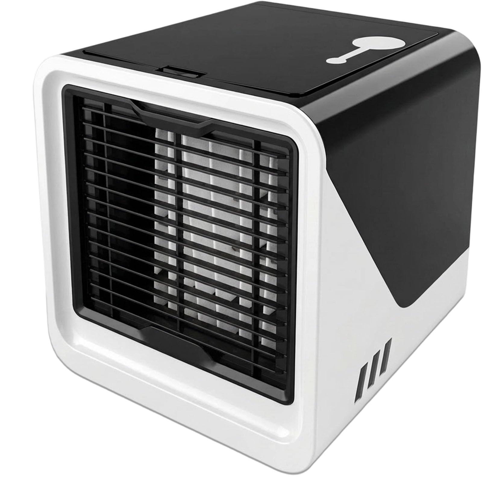 Portable Air Conditioner, Mini Air Conditioning Unit With 3 Speeds 7 Colors, 3 IN 1 USB Personal Humidifier Desktop Small Ac fan, Air Cooler with 500ml Large Water Tank for Office, Home, Room, Bedroom