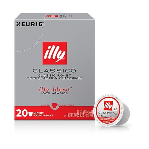 Illy Café, suave y equilibrado, café tostado medio, hecho con café 100% arábica, totalmente natural, sin conservantes, cápsulas de café para
