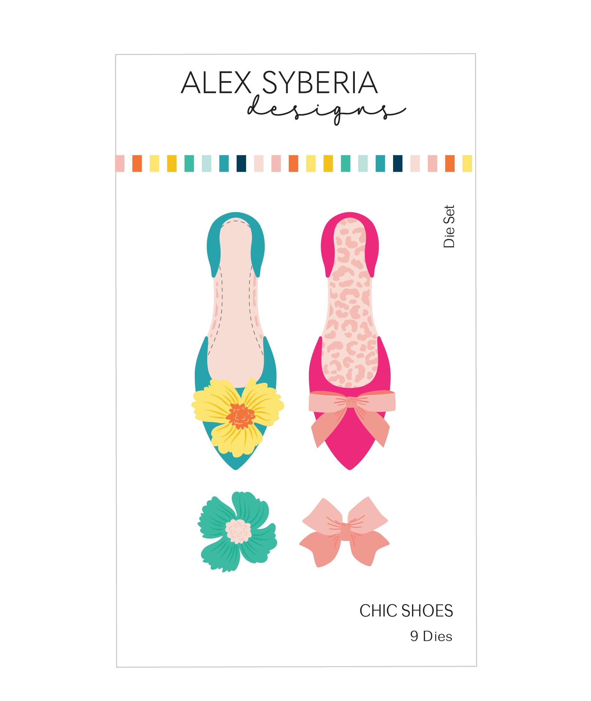 Alex Syberia Designs- Chic Shoes Die Set