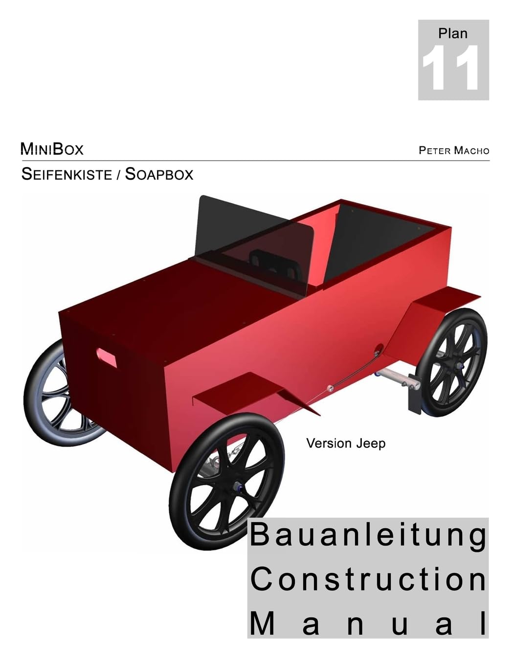 MiniBox: Seifenkisten Bauplan : Macho, Peter Bücher