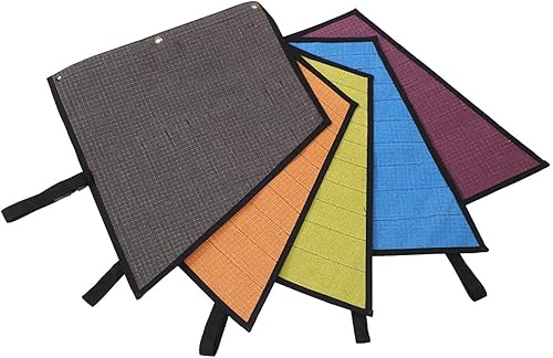 Miniatura 2 de Bolsa de herramientas para llaves y bolsa enrollable hecha a mano, 16 onzas, lona de algodón resistente a desgarros, esencial para usuarios de