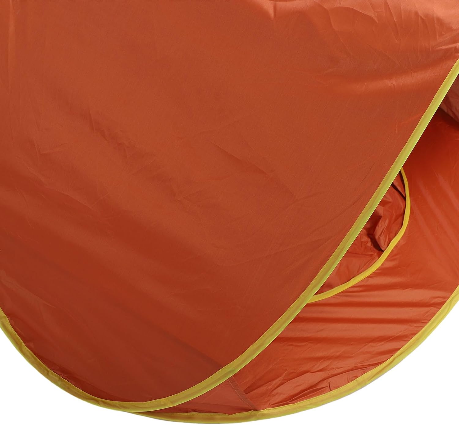 Drfeify Wind Proof Pop Up Baby Beach Tent with Pool Portable Sun Shade Tent for Kids Outdoor Picnics Camping UV50+ Prevention (Orange)