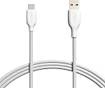 Amazon Basics Fast Charging 3A USB-C2.0 to USB-A Cable (USB-IF Certified) - 6-Foot, Black (2-Pack)