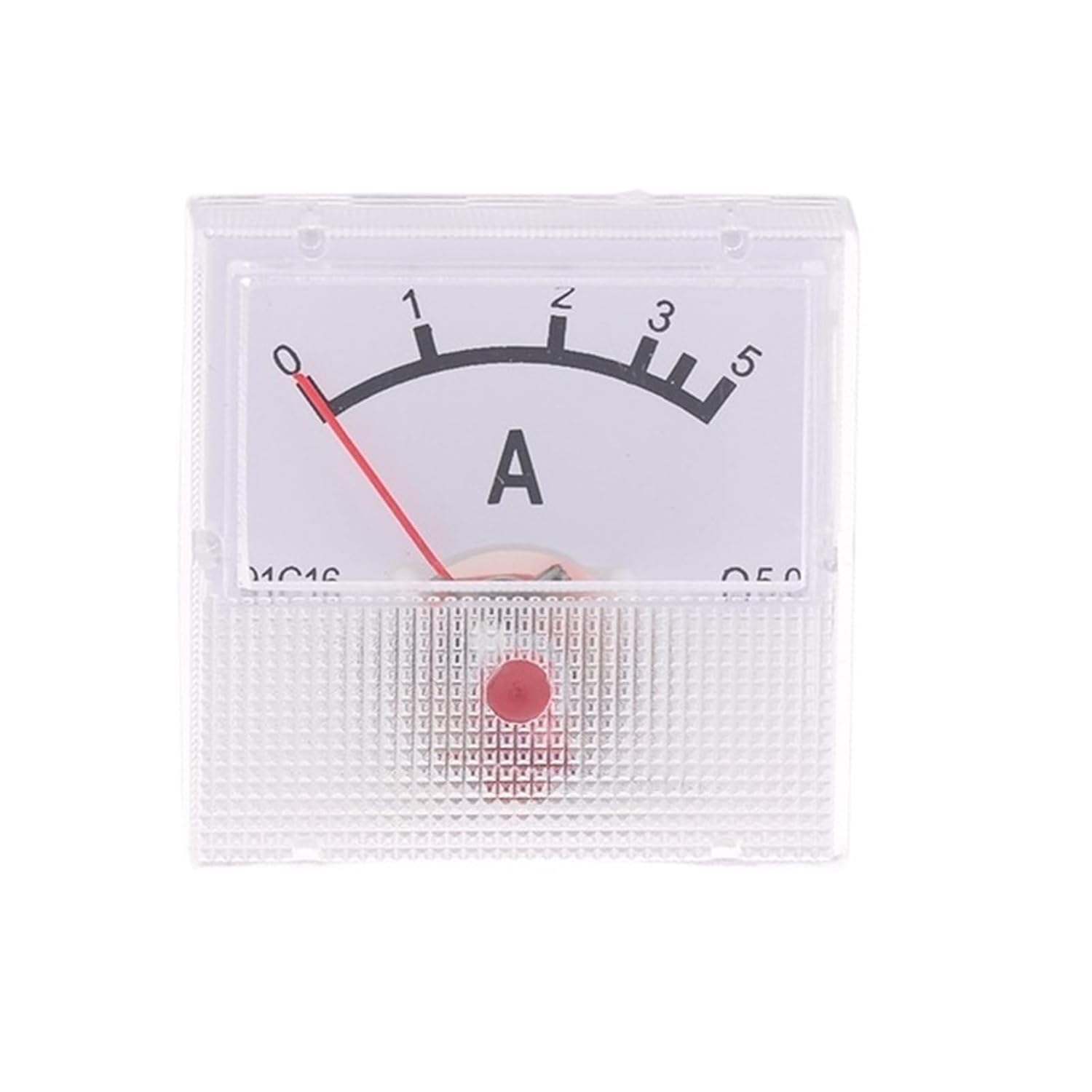 1Pcs AC 150-300V DC 10-250V DC 5-75A Ammeter Voltage Current Meter Tester Analog Pointer Volt Ammeter Panel Meter(DC 30V)