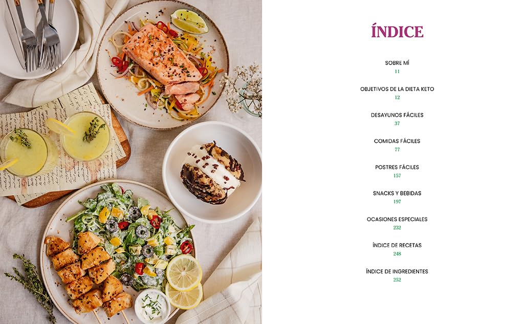 Keto flexible: 101 recetas fáciles y efectivas, trucos, mitos y mucho más (Cocina saludable)