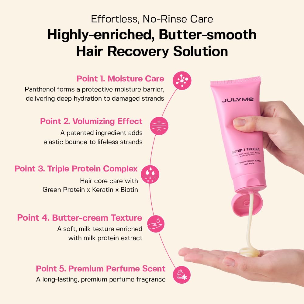Amazon | ジュライミー パフューム リカバリー バター ヘアマスク サン