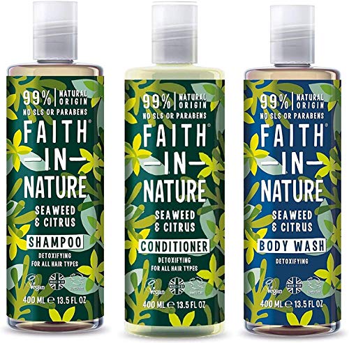 Faith in nature - Set shampoo, balsamo e gel