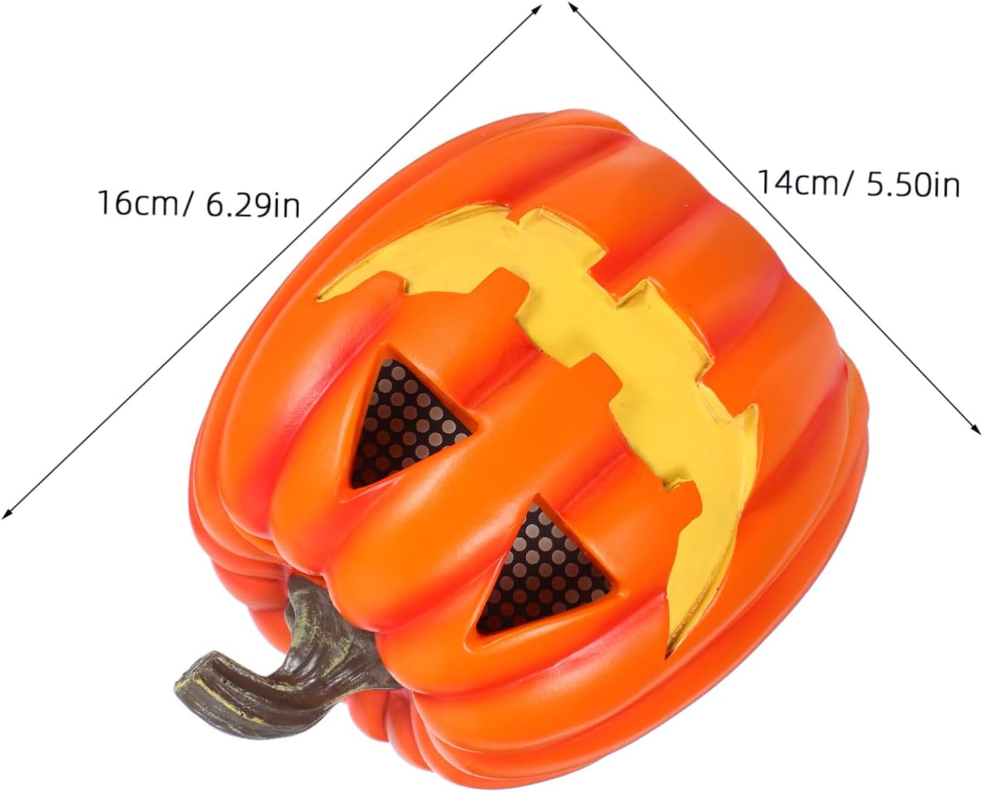 Halloween Pumpkin Lamp: Plastic Battery Operated Halloween Pumpkin Light - LED Night Lamp for Festival Party Home Decoration