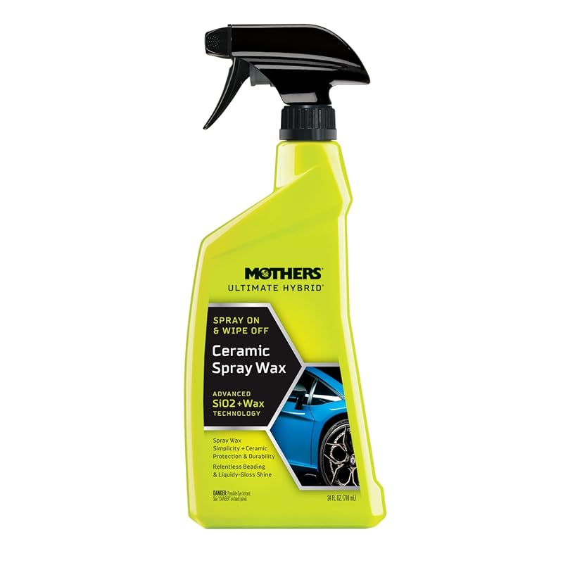 Cera Spray Cerâmica Híbrida Mothers Ultimate Hybrid 05764 para Exterior Automotivo, frasco de 720 mL