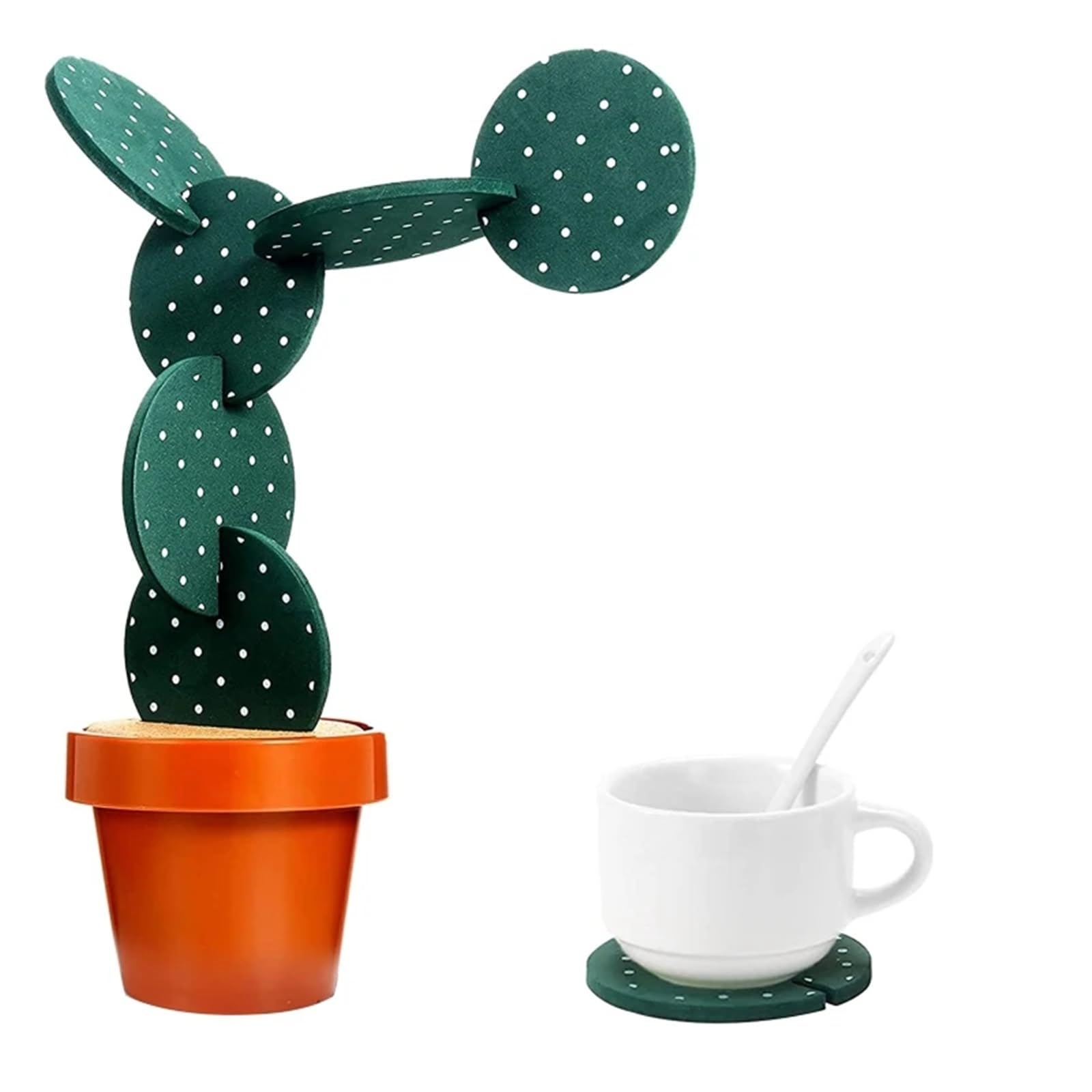 Cactus Casa Isolamento Termico EVA Antiscivolo Fai da Te Tazza for Bevande Calde Tovaglietta for Decorazione Tavolo Stoviglie Pad per Padelle