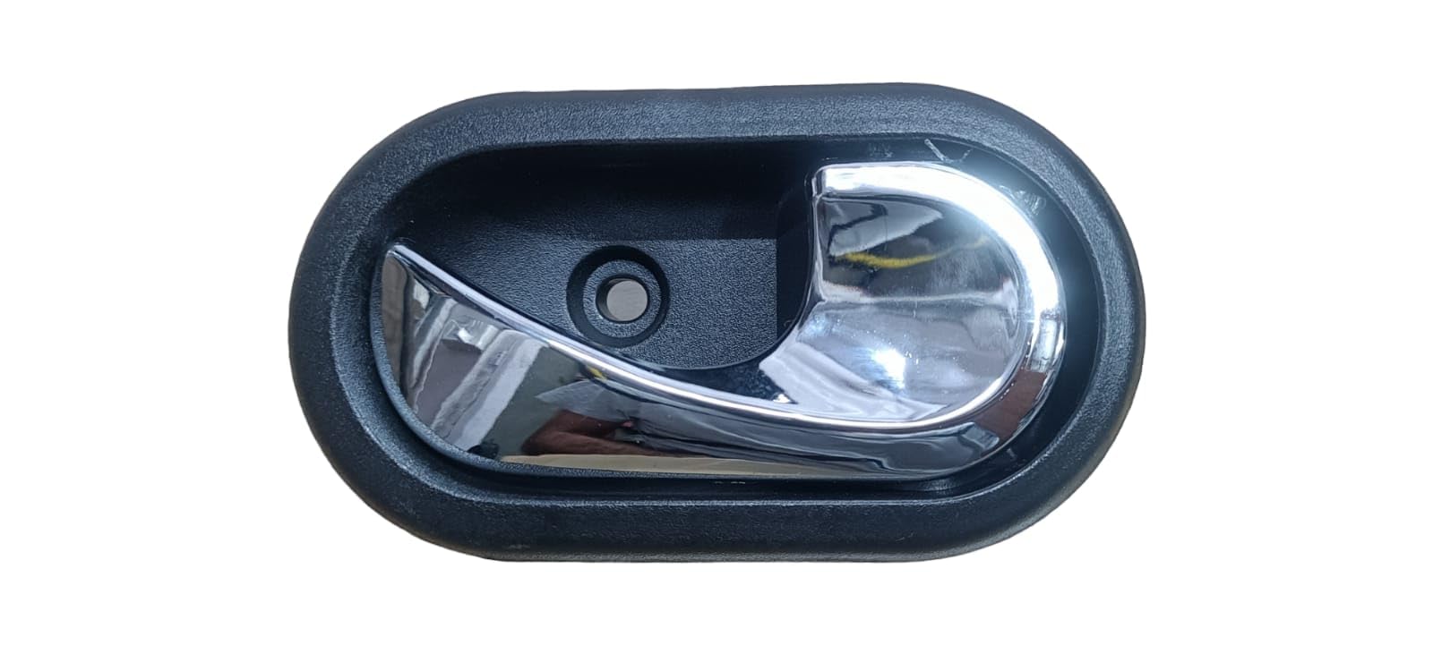 Metal Inner Inside Door Handle Lock Rc Lever Chrome Finish Compatible/Replacement For Renault Duster (2012 To 2019) / Nissan Terrano (2013 To 2020) Right Hand (Driver Side)