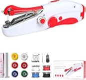 Handheld Sewing Machine, Mini Portable Electric Sewing Machine for Beginners Adult, Easy to Use and Fast Stitch Suitable for Clothes,Fabrics, Cutains,DIY Home Travel