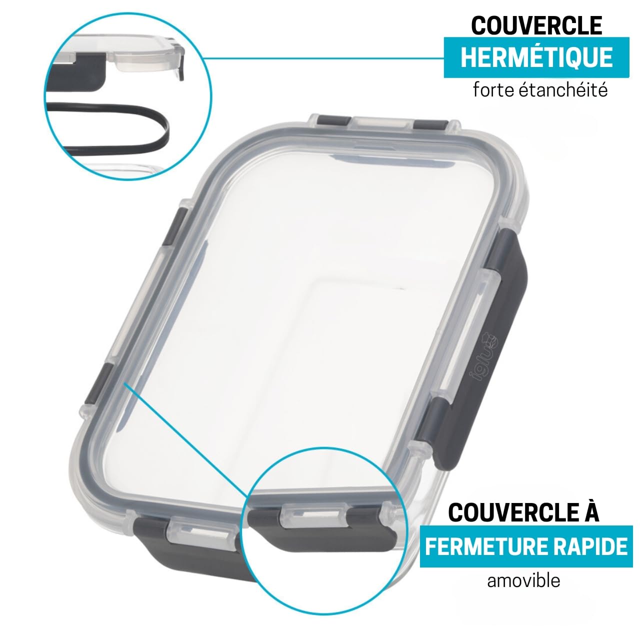 Set 12 Contenitori In Vetro Con Coperchio - Ermetici, Per Microonde, Forno E Congelatore - Foto 12