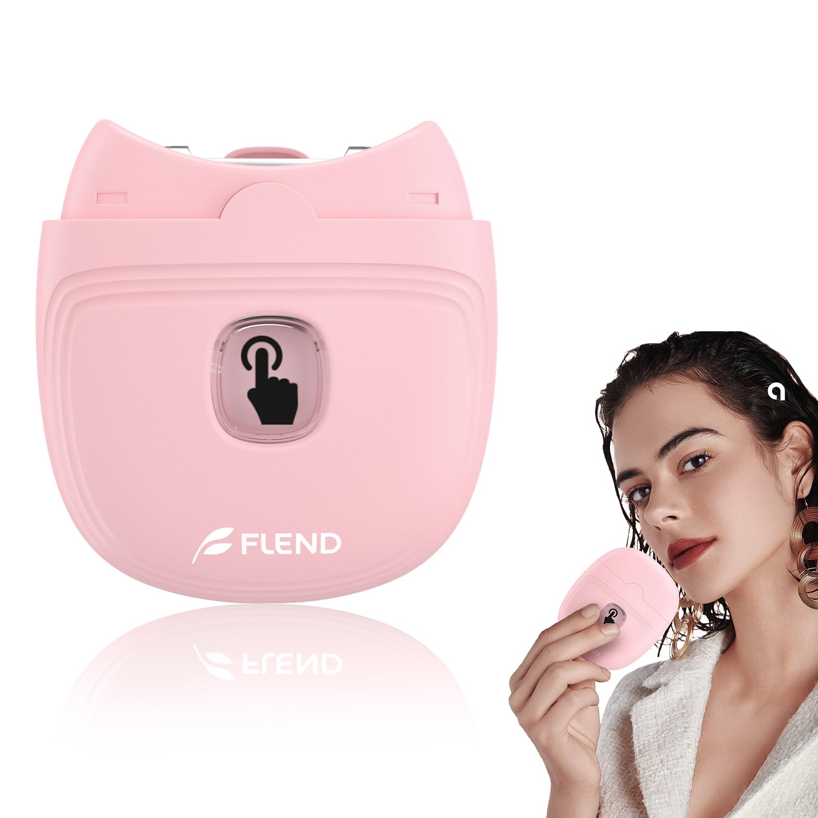 Electric Nail Clipper, Automatic Nail Clipper with 2 Speeds, Rechargeable Nail Clippers with Light, Electric Nail Clippers Nail File Fingernail Trimmer Safety for Babies Kids Adults Seniors Weak Hands