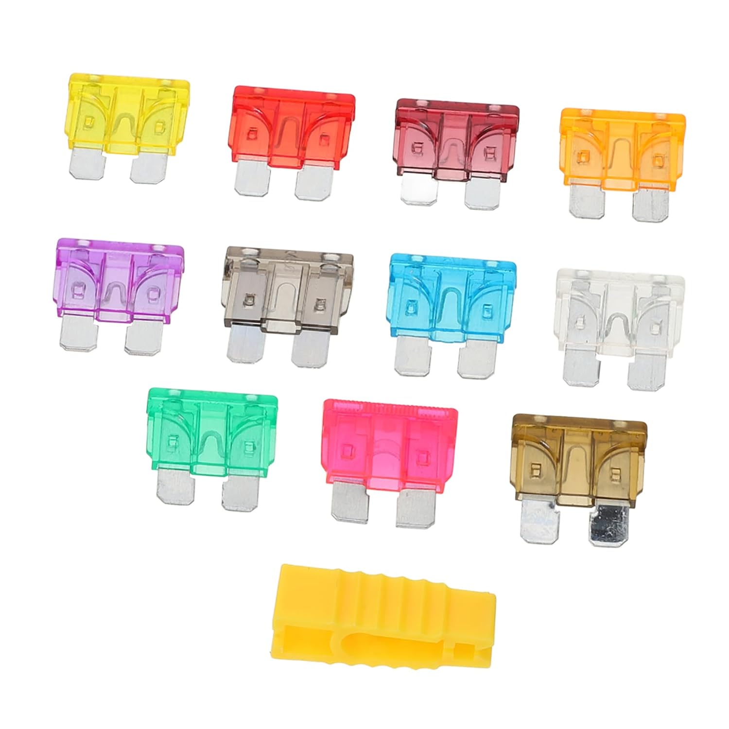 STOBAZA 60pcs Car Fuse Assortment Kit Durable from for Automotive Motorcycle Replacement Needs