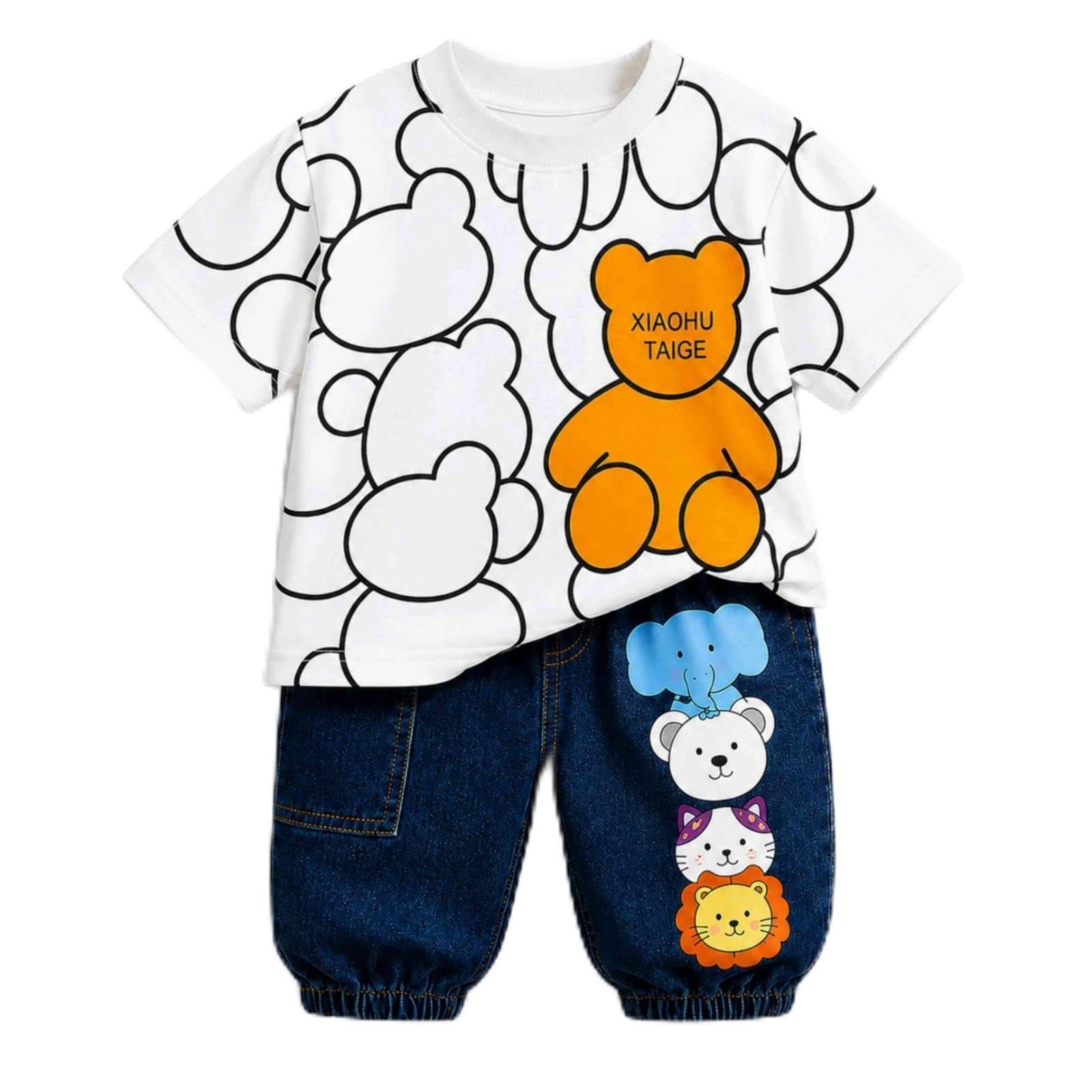 Boys Printed Clothing Set-image-10
