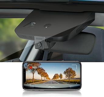 Fitcamx 4K Dash Cam Suitable for Mercedes-Benz Sprinter 2019-2025 HD2-8291, Bottom with Vents, OEM Factory Look, UHD 2160P Video, WiFi & APP, Loop Recording, G-Sensor, Plug & Play, 64GB Card