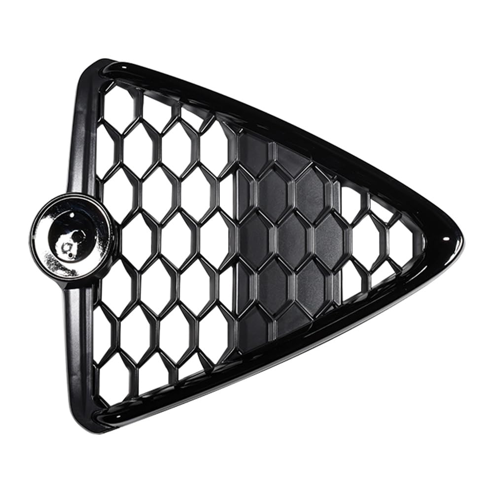 Griglia radiatore Griglia Scudo Anteriore Griglia Anteriore a nido d'ape Compatibile con ALFA ROMEO 2010-GIULIETTA 2016- Nido ape Nera Lucida 156112051