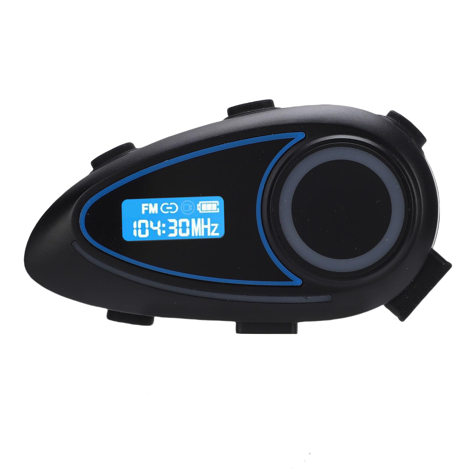 Haut-Parleur Bluetooth pour Moto étanche avec Suppression du Bruit pour Une Conduite en Toute sécurité, Musique Stéréo HiFi, Haut-parleurs 40 Mm, Bluetooth 5.4 pour écouteurs de Ski