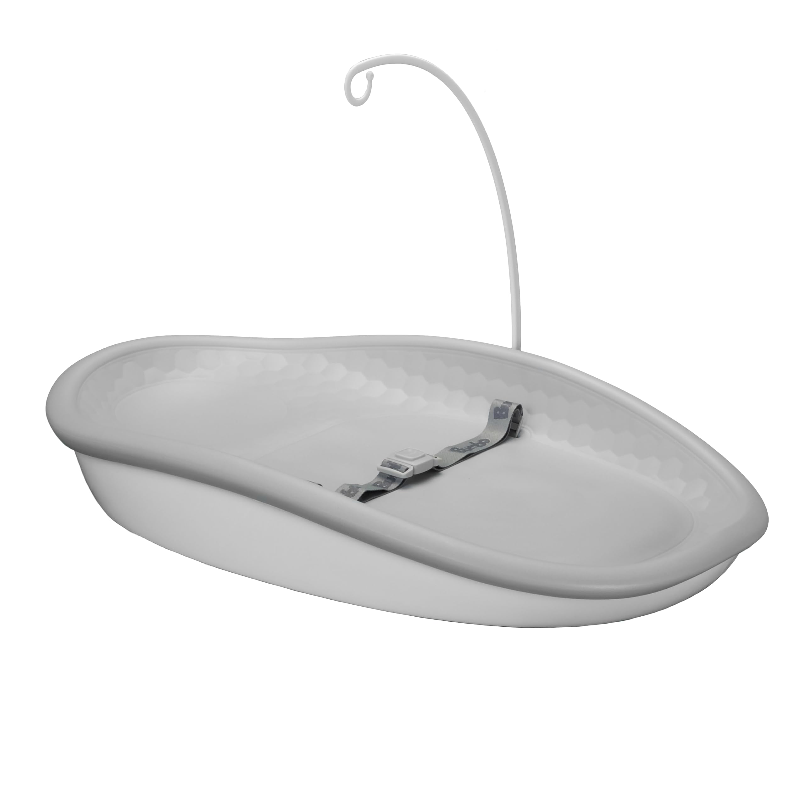 Changing Pad MAX - Cambiador de Bebé Portátil - Con Correas de Seguridad - Fácil de Limpiar - Espuma Premium- Diseño Ergonómico - Apto para Bebés de 0 a 18 Meses (Cool Grey)